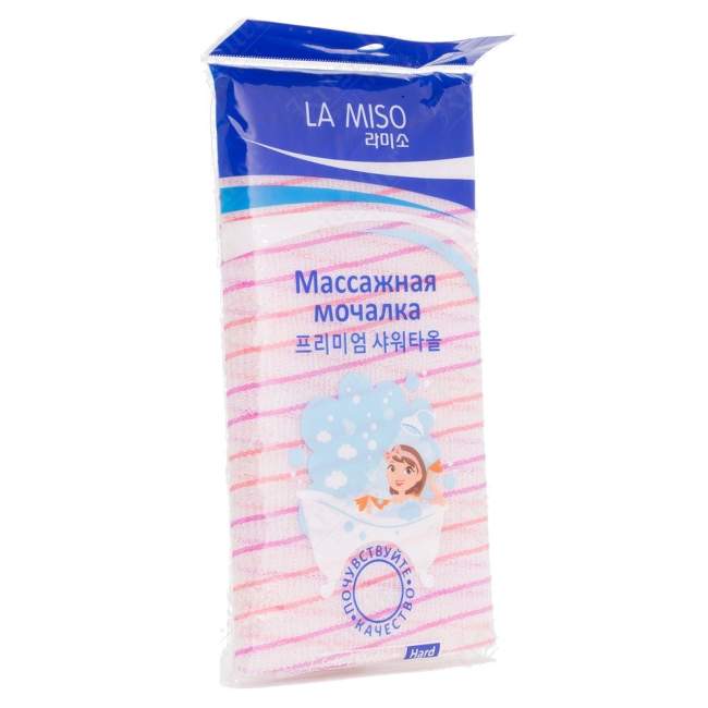 Массажная мочалка жесткая