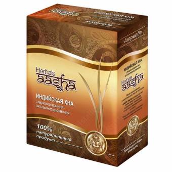 Хна стерилизованная витаминизированная, Aasha Herbals